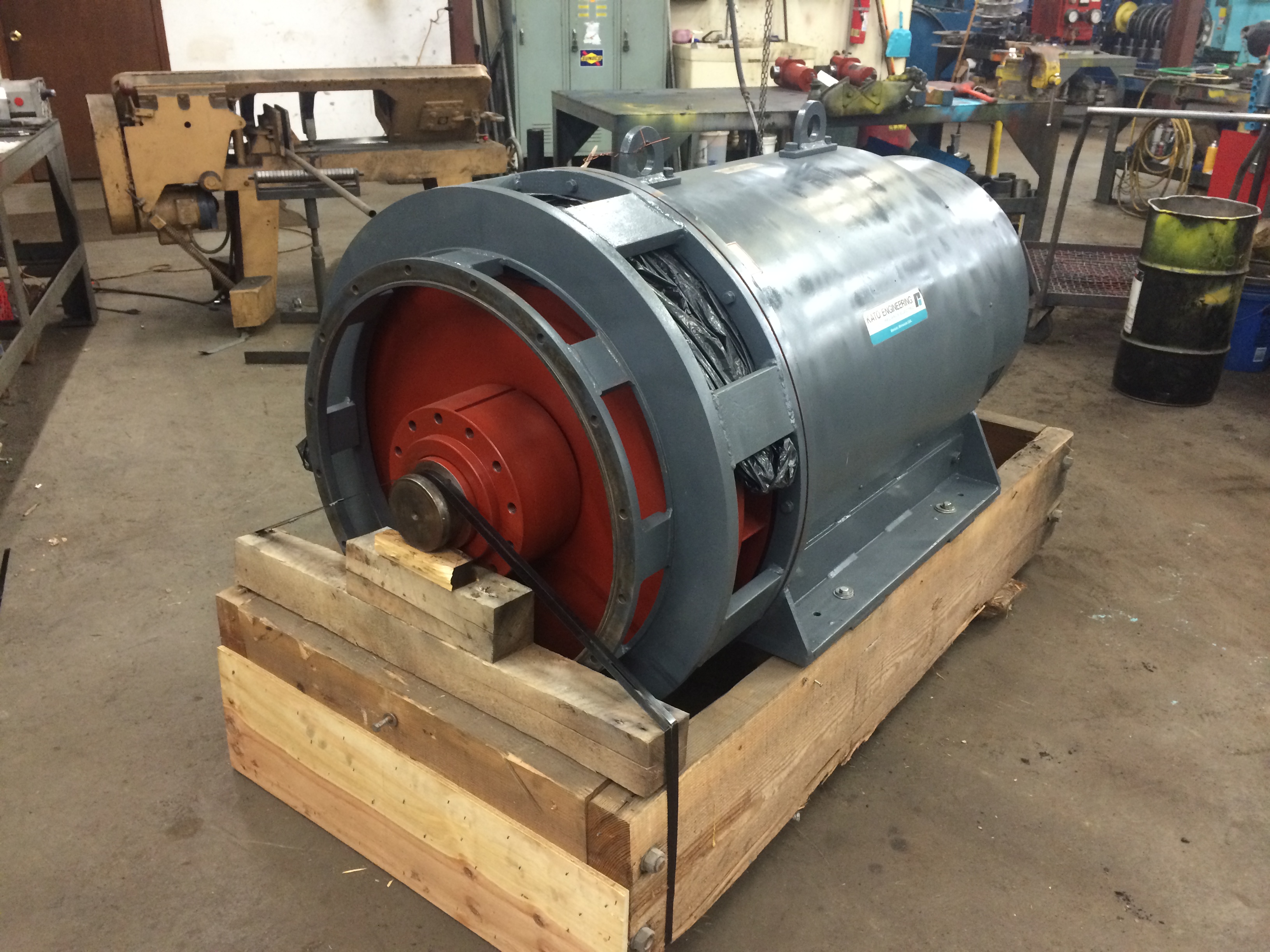 KATO 475 KW Generator Rebuild US Coast Guard