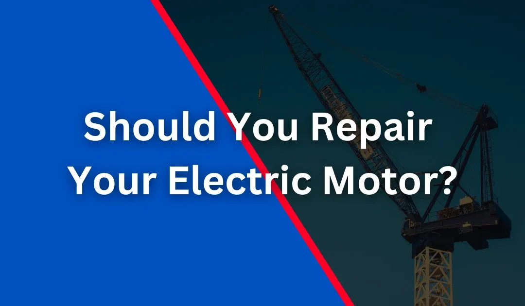 Comprehensive Electric Motor Repair Services at American Electric Motors