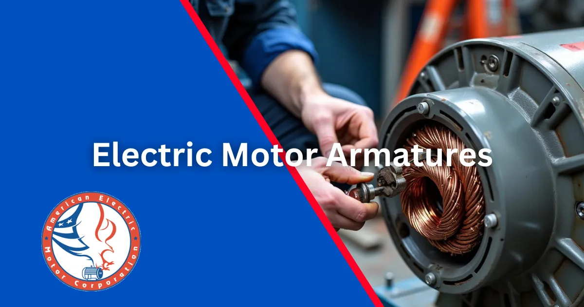 electric motor armature article feature