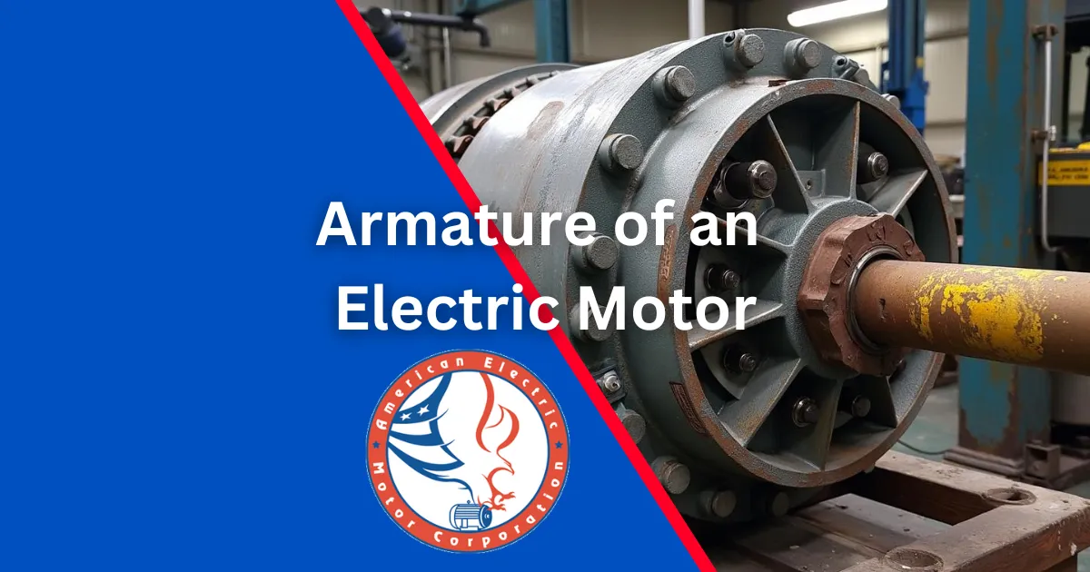 armature of electric motor