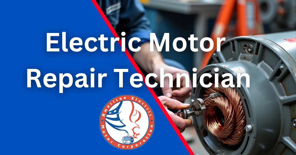 electric motor repair technician