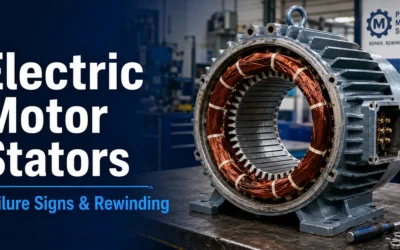 Electric motor stators: failure signs and rewinding